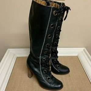 Lace up boots anthropologie